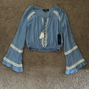 ❌SOLD❌ Lulus boho crop top
